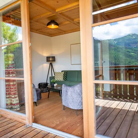 公寓 Panorama-appartement Bergglueck